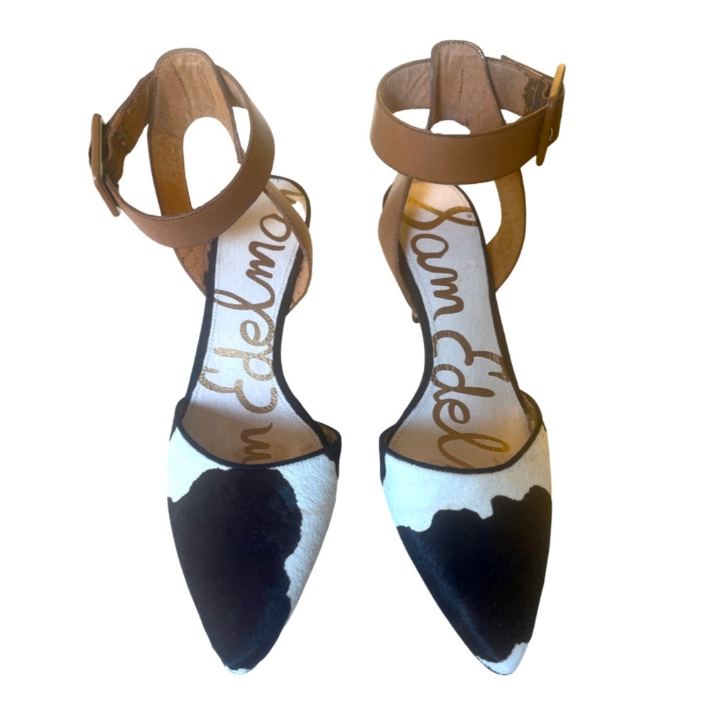 Cow Pattern Kitten Heel Sam Edelman